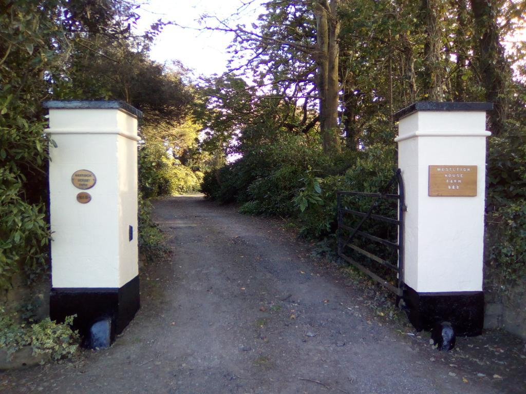 Bed and Breakfast Westleigh House Farm Bideford Exterior foto